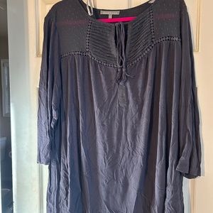Grey Daniel Rainn Long Sleeve Top